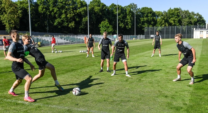 Lechia Gdańsk przygotowuje się do nowego sezonu. Omran Haydary wypadł z gry na trzy miesiące [zdjęcia]