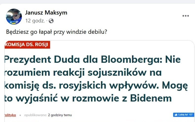 Skandaliczne słowa działacza Platformy Obywatelskiej z Opolszczyzny. "PiS należy zanihilować"