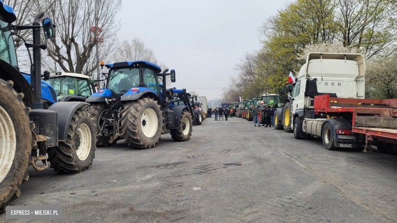 Protest rolników na Dolnym Śląsku
