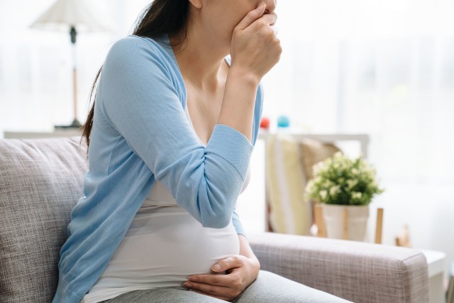 Ból gardła w ciąży nie powinien być bagatelizowany