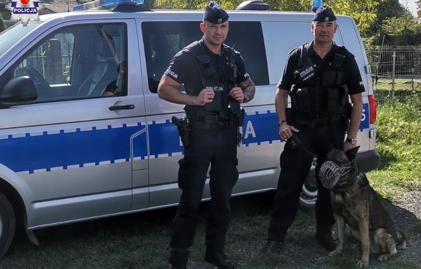 Chełm. Policyjny pies uratował niedoszłego samobójcę