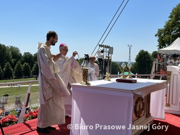 Pielgrzymka rzemieślników na Jasną Górę