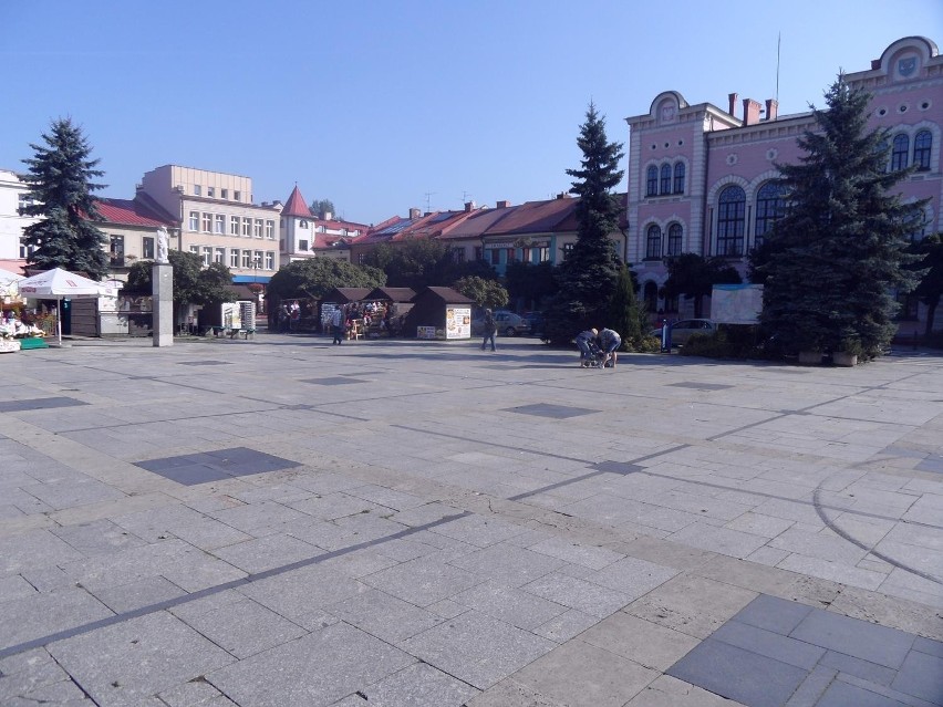 Rynek w Żywcu przebudowa, zdjęcia, wizualizacje