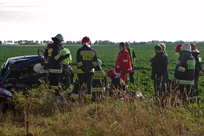 Śmiertelny wypadek w gminie Gościno. Zginął 18-latek