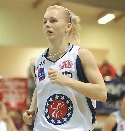 Joanna Zalesiak. 18 lat, 173 cm wzrostu, 63 kg wagi. Uczennica IV LO w Gorzowie. Wychowanka AZS PWSZ Gorzów Wlkp. Wicemistrzyni Polski juniorek starszych w 2006 i 2007 r. Młodzieżowa reprezentantka Polski.