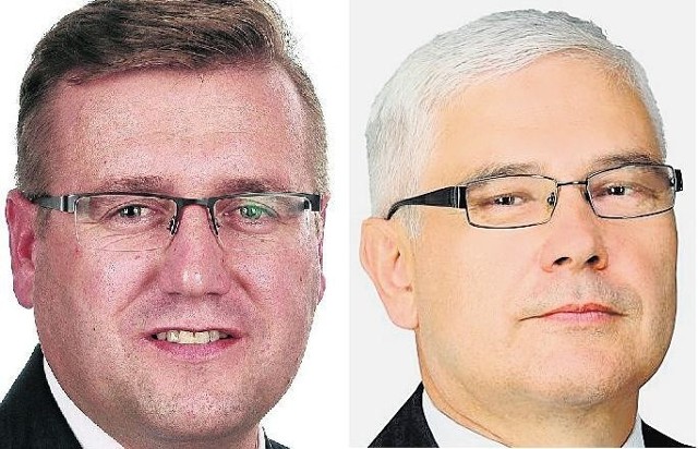 (Od lewej) Mariusz Adamczyk i Leonard Świerczyński