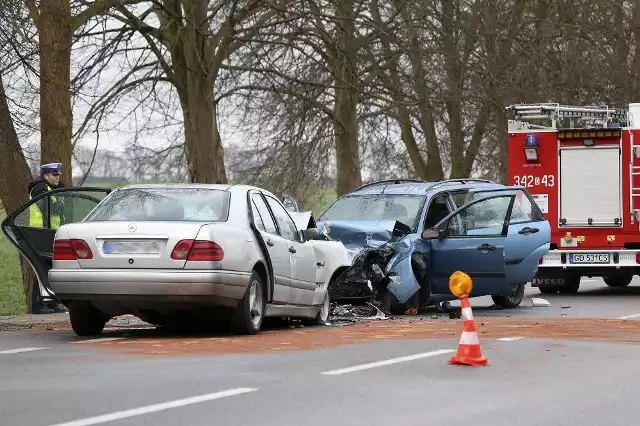 Miejsce tragicznego wypadku.