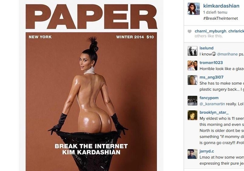 Kolejne nagie zdjęcia Kim Kardashian w internecie [zdjęcia]