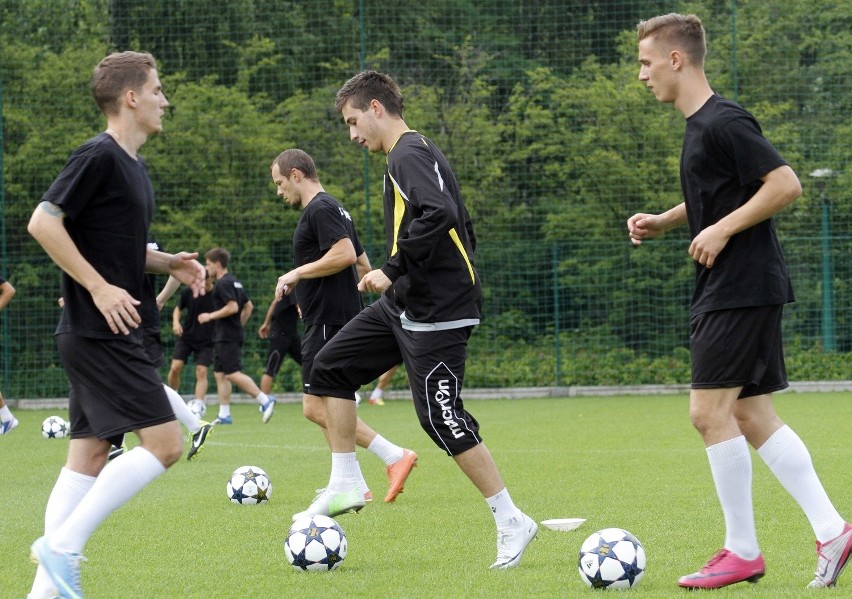 Pierwszy trening GKS Katowice: trener oglądał Widucha [ZDJĘCIA]