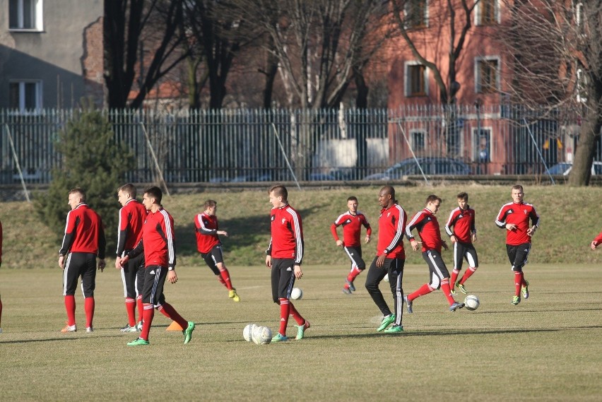 Pierwszy trening Roberta Warzychy z Górnikiem Zabrze