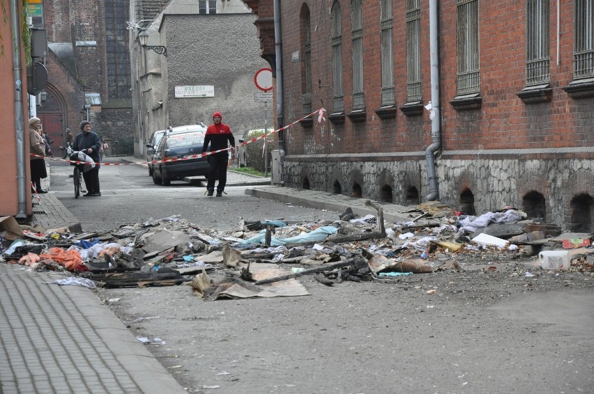 Do wybuchu doszło w niedzielę o godz. 11.15 w przedwojennej...