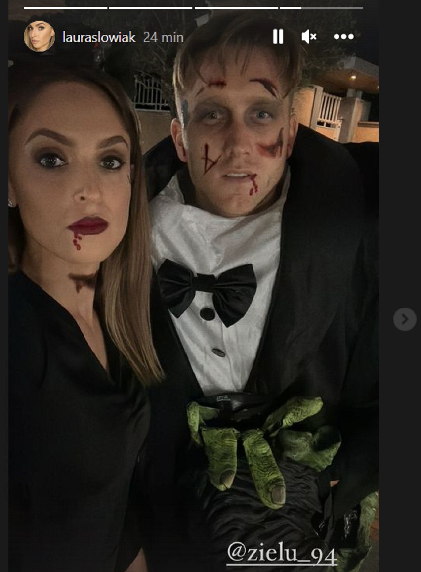 Halloween 2023: Piotr i Laura Zielińscy