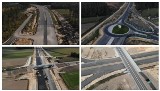Budowa obwodnicy Olesna w ciągu drogi ekspresowej S11. Drogowcy kładą już asfalt, kończą budowy mostów i wiaduktów. Zobacz postęp prac