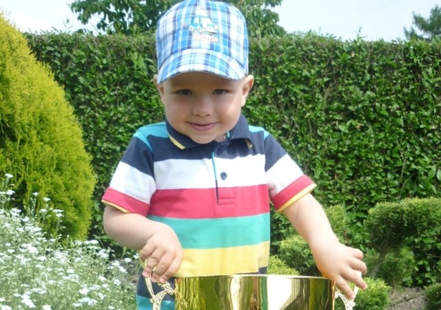 2-letni Filip Olejnik aktualnie poddawany jest chemioterapii we Wrocławiu.