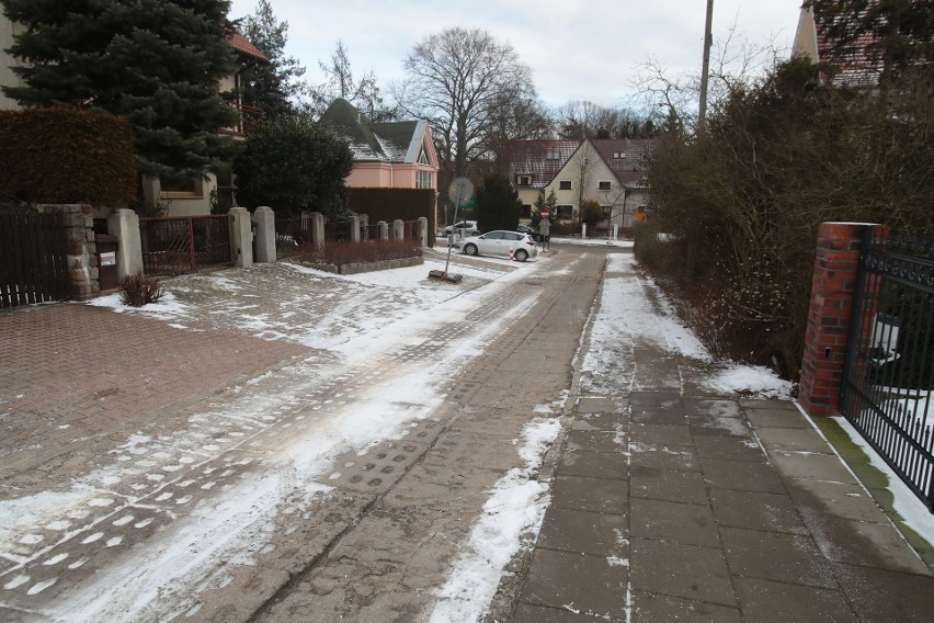 Ulica Zimowskiego na Pogodnie zamknięta