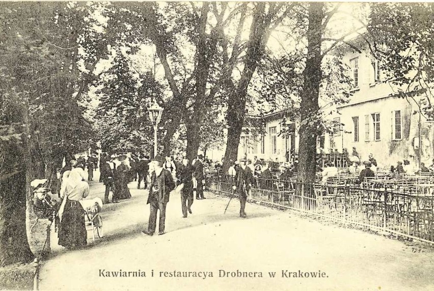 Kawiarnia i restauracja Drobnera przy Plantach, pocz. XX...