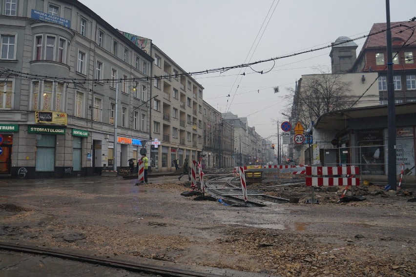 Remont Placu WolnoŚci Katowice