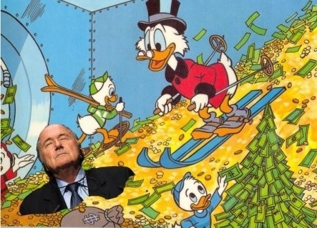 Sepp Blatter MEMY - dymisja szefa FIFA - zdaniem złośliwych...