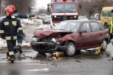 Uwaga kierowcy. Wypadek na Warszawskiej. Droga zablokowana (zdjęcia)