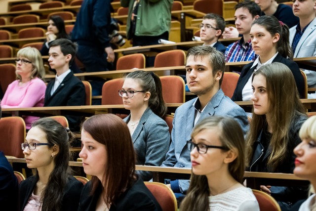 Dziś na UTP gościł prof. Klaus von Klitzing - laureat Nagrody Nobla w dziedzinie fizyki.