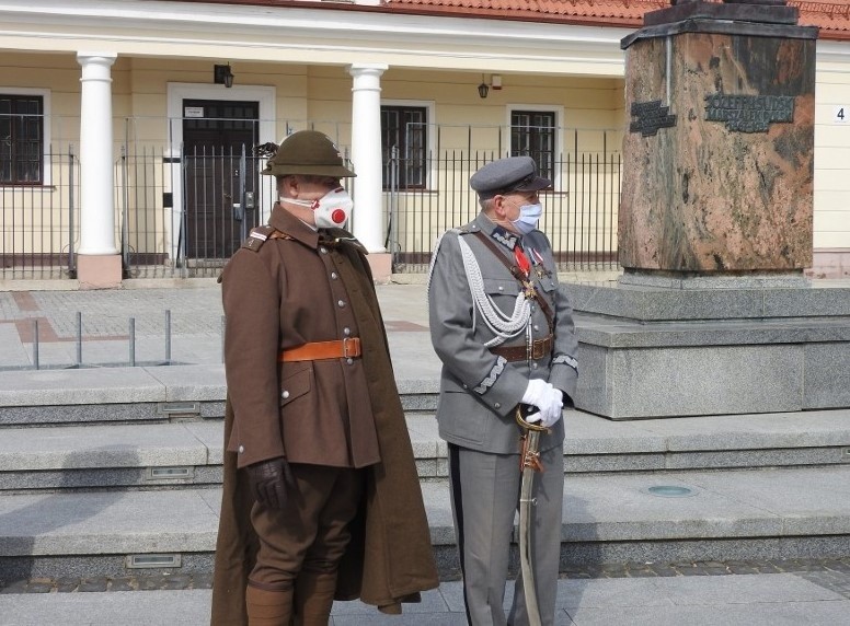 Podczas sobotniej rekonstrukcji w postać Marszałka wcieli...