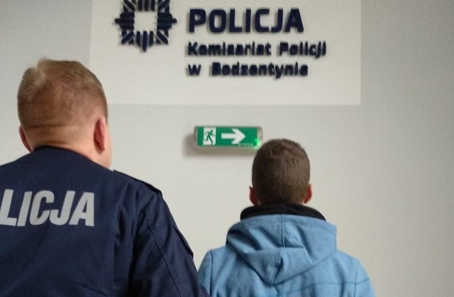 35-letniego podejrzanego o kradzież jeszcze tego samego dnia zatrzymali policjanci z Bodzentyna.