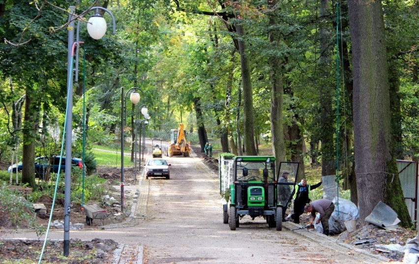 Ogród Saski miesiąc przed otwarciem