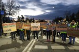 W ramach protestu zablokowali drogę krajową nr 80 w Czarnowie. Zobaczcie szczegóły