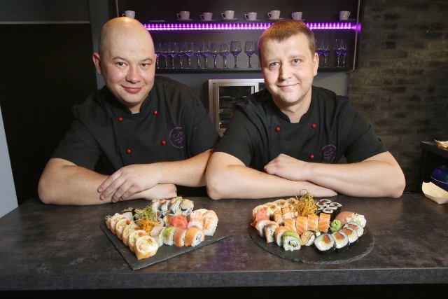 Szefowie kuchni Grzegorz i Marcin zapowiadają, że sushi w Yami Yami będzie wyróżniać się różnorodnością ryb.