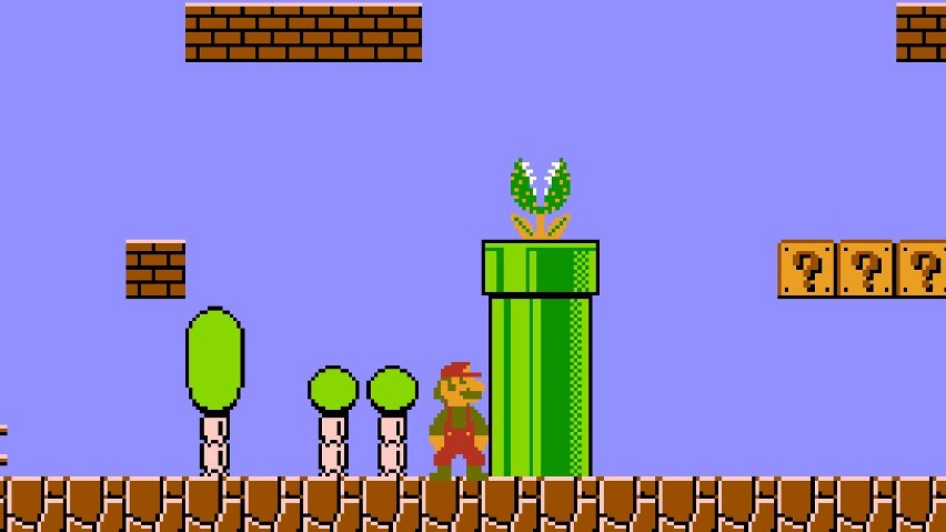 Tak wyglądał świat z gry Super Mario Bros