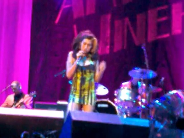 Amy Winehouse. Koncert