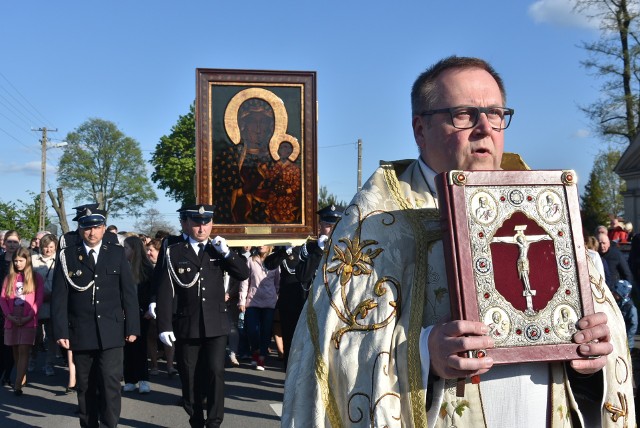 Tłumy wiernych witały Cudowny Obraz Pani Jasnogórskiej tam, gdzie byli bożogrobcy