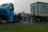 Karambol na autostradzie A4 pod Wrocławiem. Utworzył się potężny korek