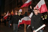 Marsz nacjonalistów przeszedł przez Kraków [ZDJĘCIA, WIDEO]