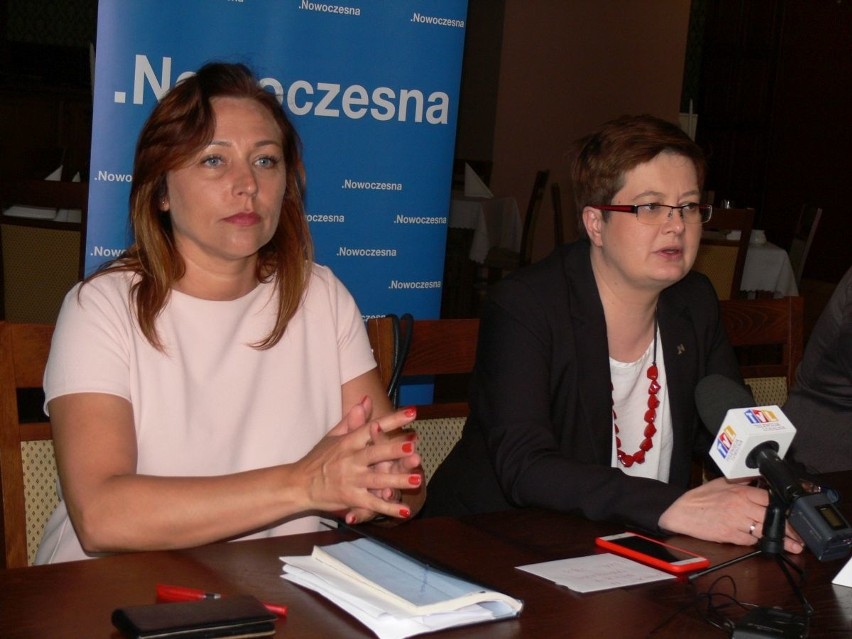 Katarzyna Lubnauer, przewodnicząca Nowoczesnej spotkała się z mieszkańcami Tarnobrzega