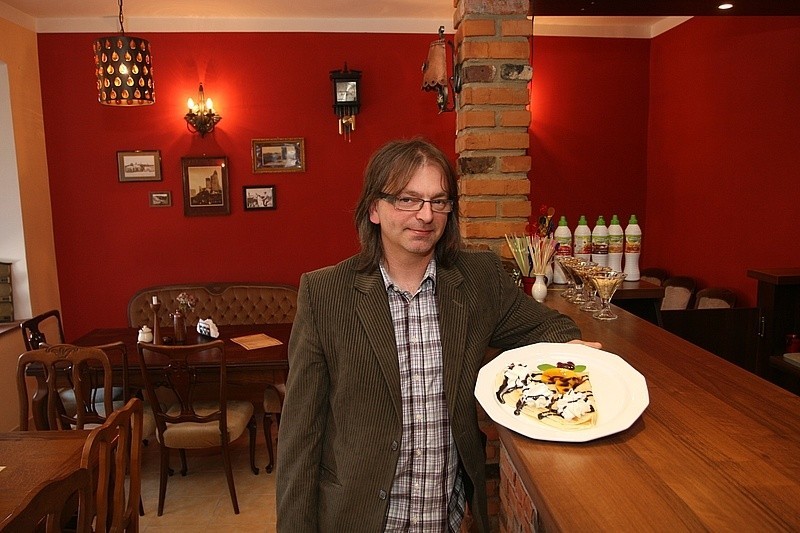 Nowa naleśnikarnia Cafe Latarenka w Chęcinach