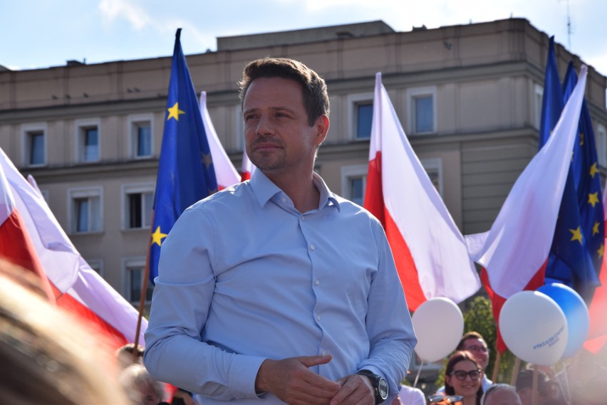 Rafał Trzaskowski, kandydat Koalicji Obywatelskiej na...