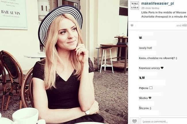 Kasia Tusk (fot. screen z Instagram.com)