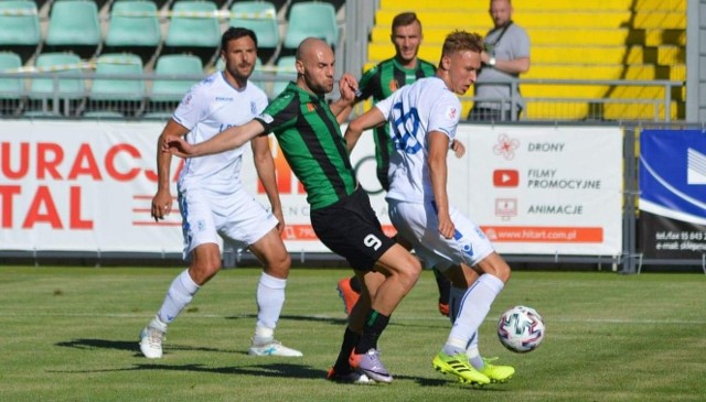 Michał Fidziukiewicz zdobył gola na 1:0 dla Stali Stalowa Wola