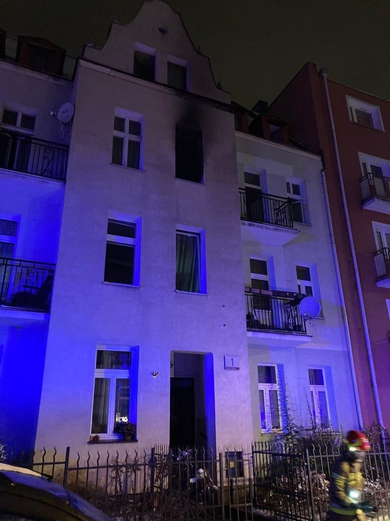 Dwa pożary w Gdańsku. Jedna ofiara śmiertelna. Kobieta w stanie ciężkim trafiła do szpitala