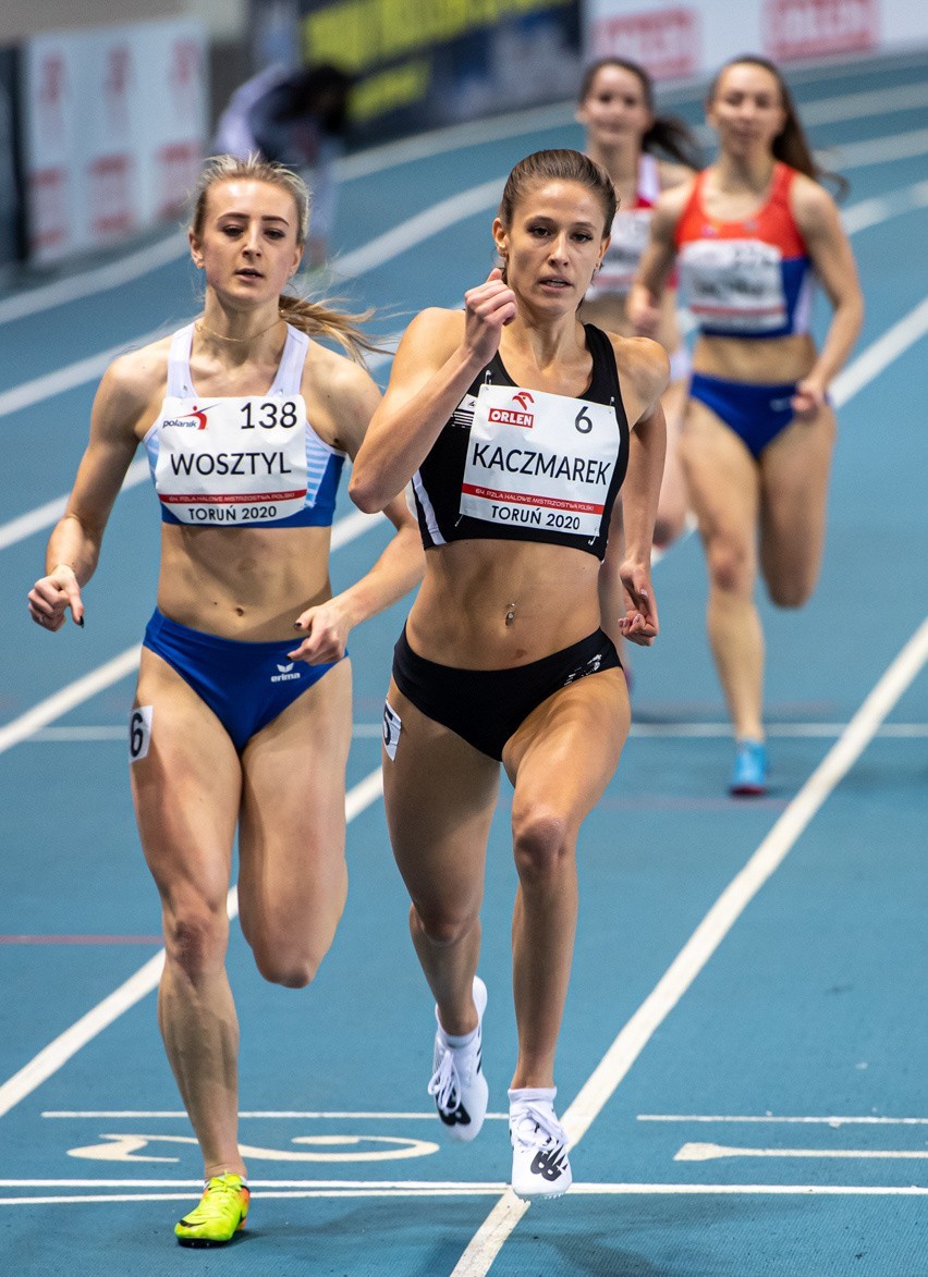 Halowe lekkoatletyczne mistrzostwa Polski seniorów. Brązowy medal Natalii Wosztyl na 200 metrów. Martyna Kotwiła czwarta (ZDJĘCIA)