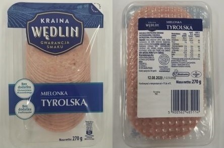 Wycofanie jednej partii produktu pn. „Mielonka tyrolska”...