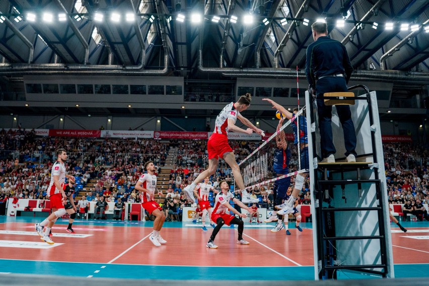 ZAKSA (na niebiesko) jest o krok do awans do finału...