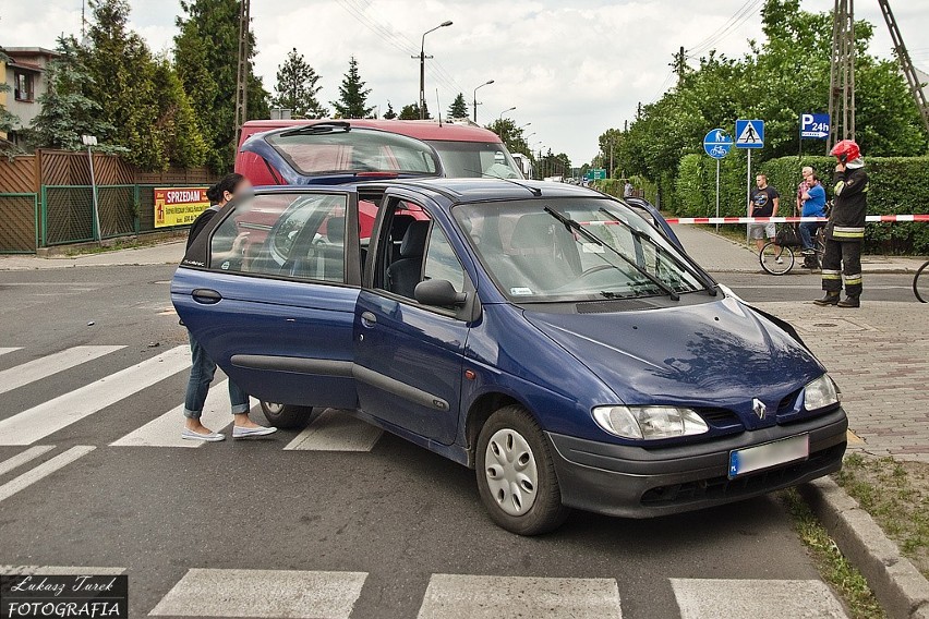 Kolejna kolizja na ul. Byczyńskiej.