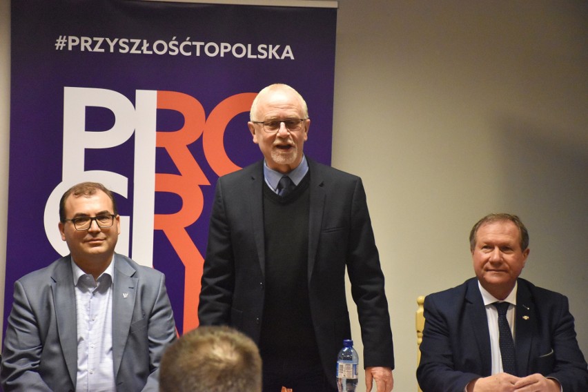 Andrzej Jaworski spotkał się z sympatykami PiS w Malborku