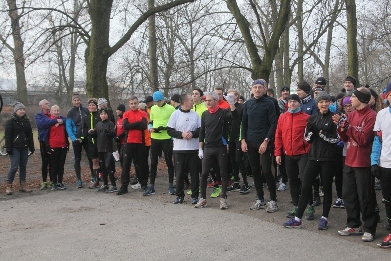 Parkrun w parku im. Poniatowskiego [zdjęcia]