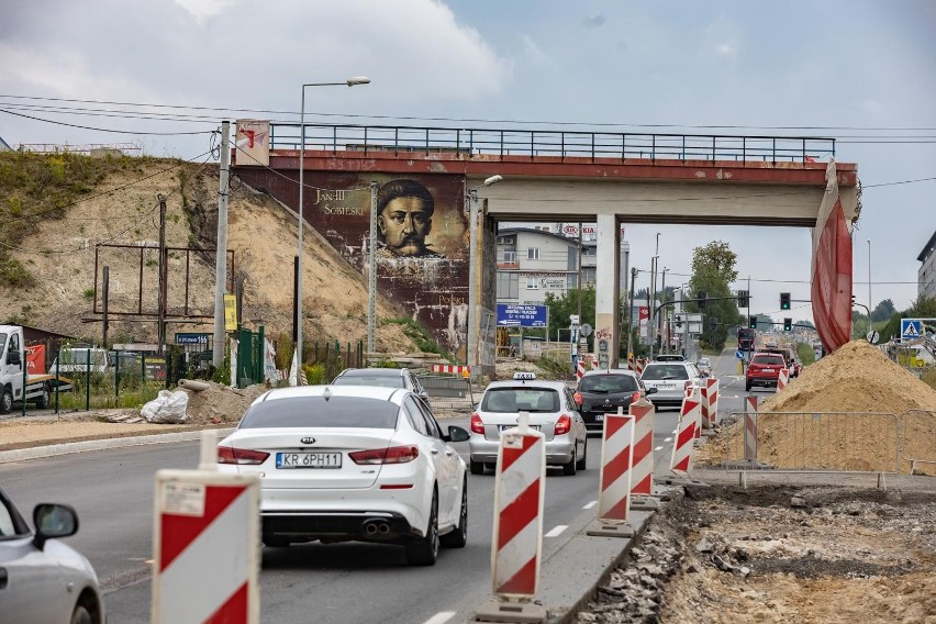 Kraków. Kolejne zmiany na 29 Listopada. Znów rozbiórka wiaduktu