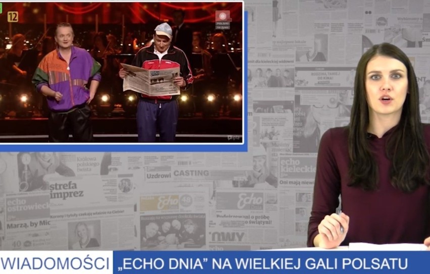 Wiadomości Echa Dnia. "Echo Dnia" hitem wielkiej gali telewizji Polsat!