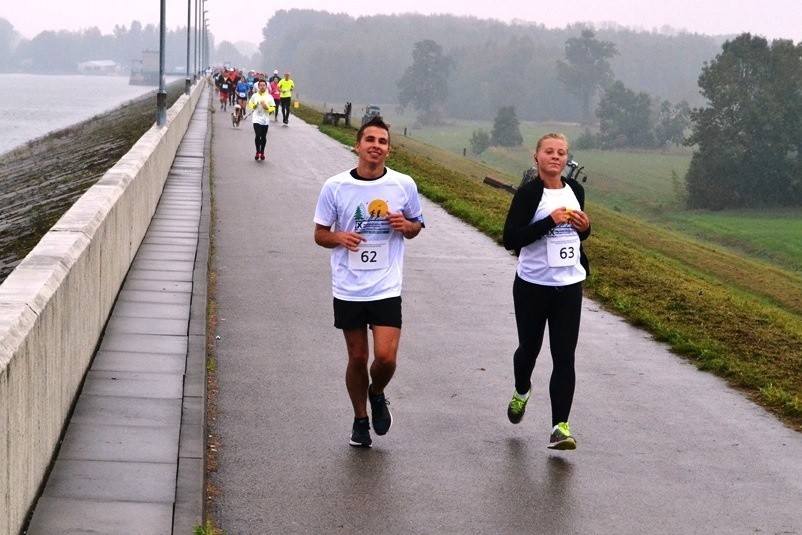 Bieg Koroną Jeziora Goczałkowickiego 2015 w Zabrzegu