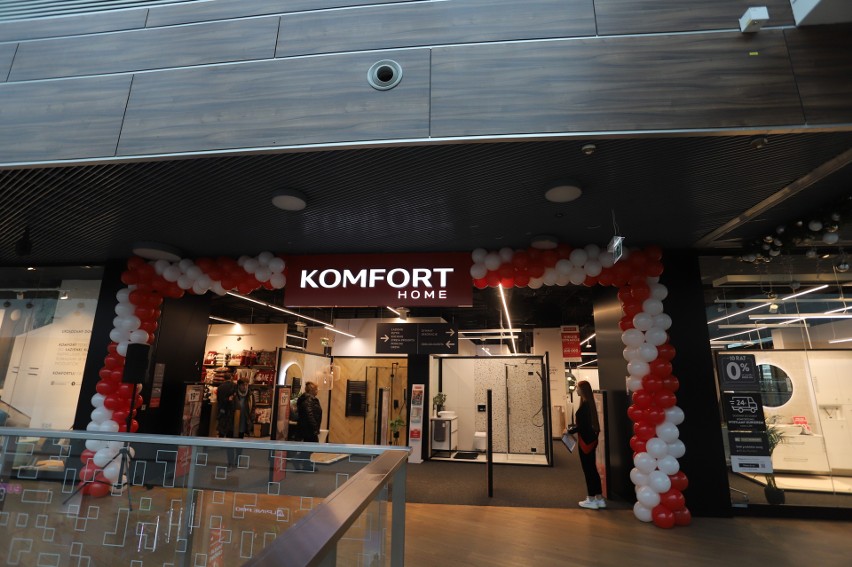 Sklep Komfort w Galerii Echo w Kielcach w zupełniej nowej odsłonie już otwarty. Przybyło 1000 metrów kwadratowych, dział kuchni i projektowa
